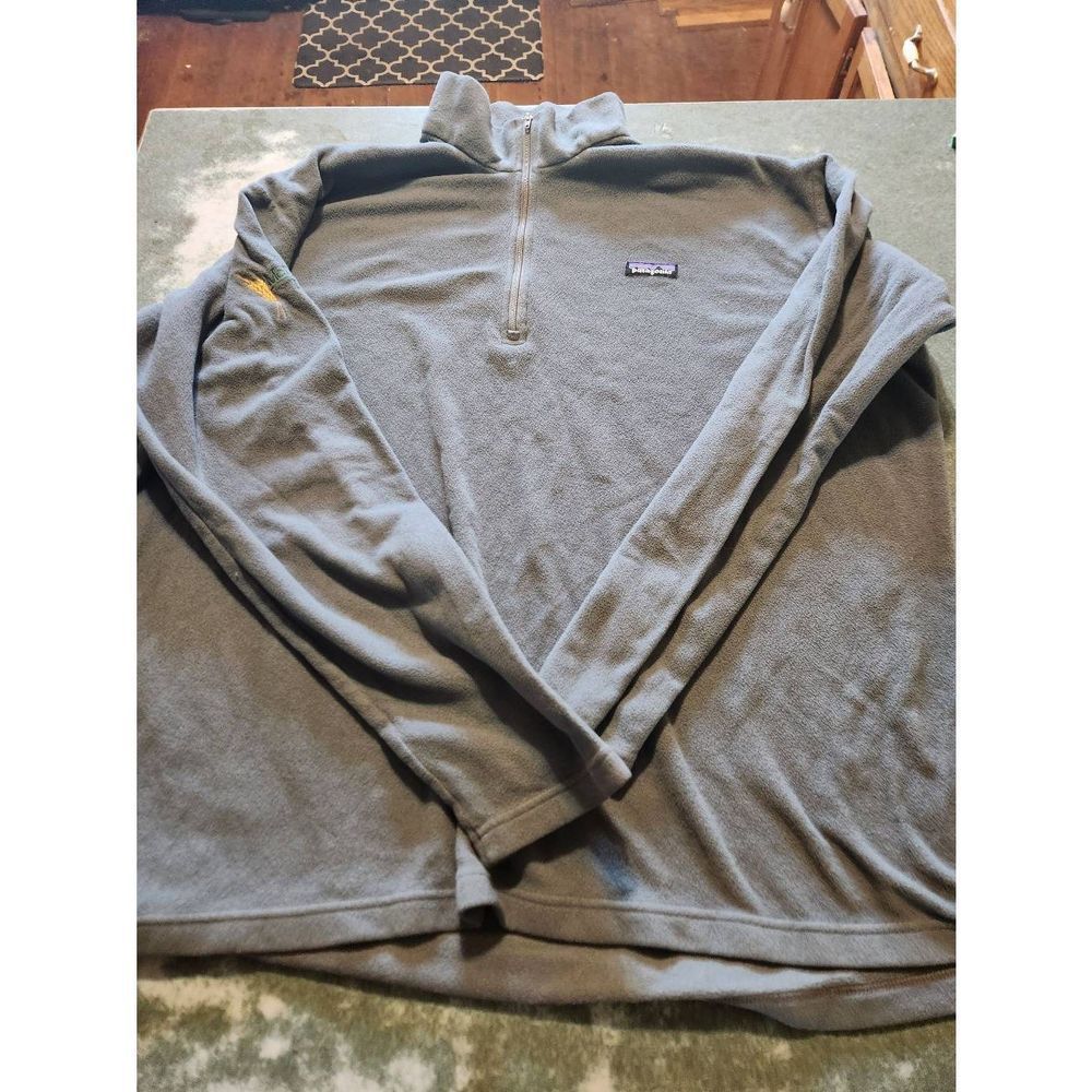 Patagonia synchilla grey Pullover men's sz XXL
